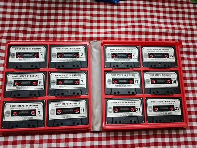 Kurs angielskiego na kasetach
