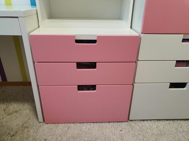 Zestaw mebli IKEA Stuva, biurko i 4 szuflady