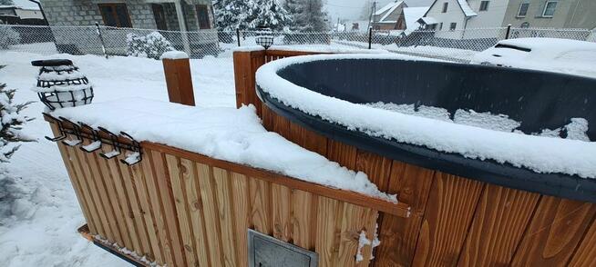 Jacuzzi balia mobilna na przyczepie wynajem