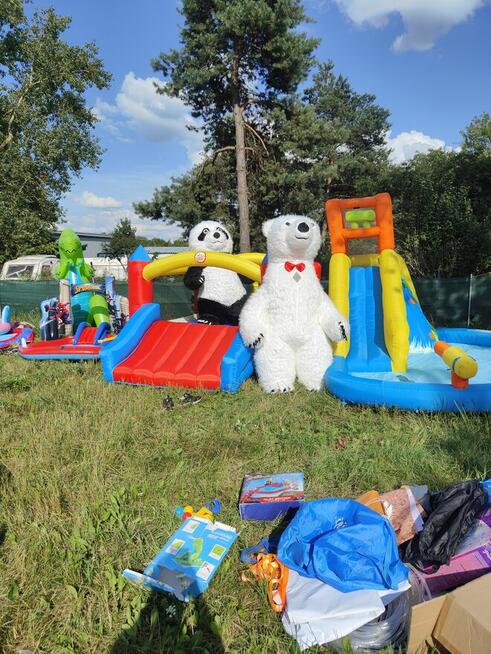 Skakance zjerzdzalnia misie popowane