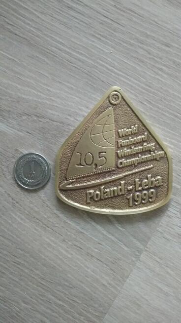 Medal mistrzostw świata w windsurfingu Polska Łeba 1999!