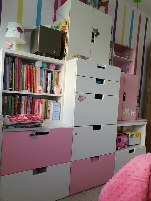 Zestaw mebli IKEA Stuva, biurko i 4 szuflady