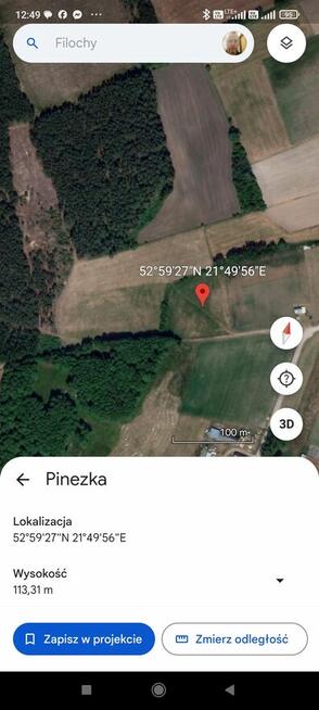 Grunty rolne znajdujące się miejscowości Filochy Piski Trosz