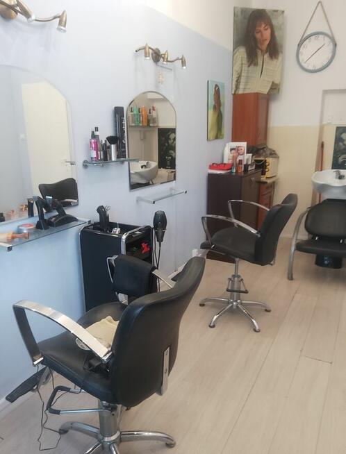 Wyposażenie salonu fryzjerskiego.