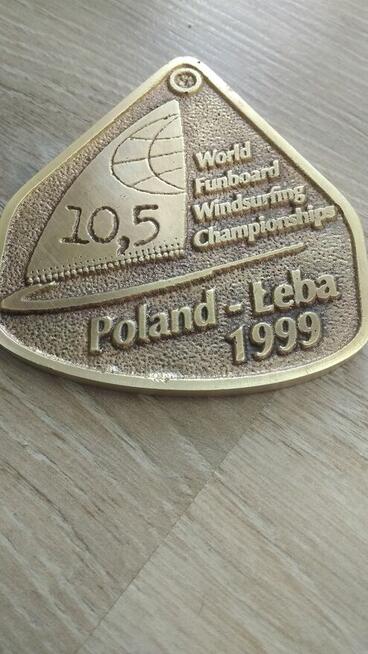 Medal mistrzostw świata w windsurfingu Polska Łeba 1999!