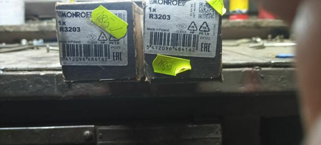 amortyzatory samochodowe- 2 sztuki w cenie