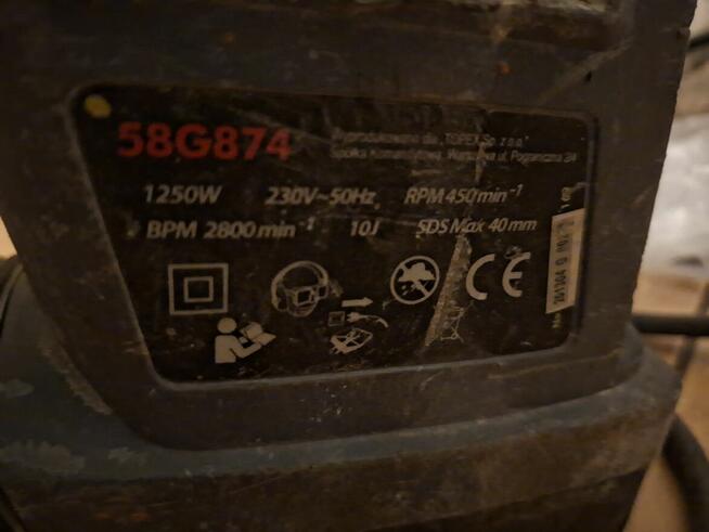 Młotowiertarka graphite sds max