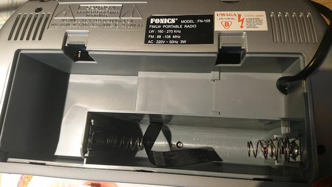 Nowe RADIO FONICS FN-105 FM/LW na Baterie i prąd