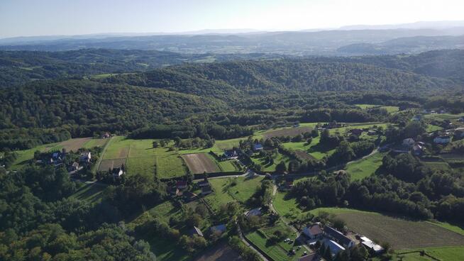 Widokowa działka budowlana – Dąbrówka Szczepanowska