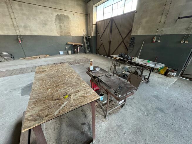 Do wynajęcia hala warsztatowa z pełnym wyposażeniem