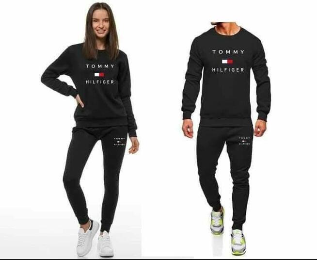 Komplet dla par dresowe spodnie + bluza