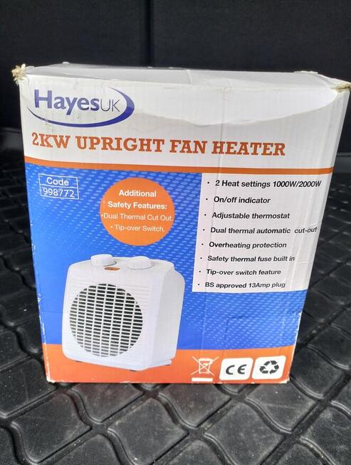 Termowentylator z termostatem