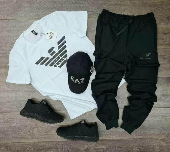 Komplet męski dresy +bluzka