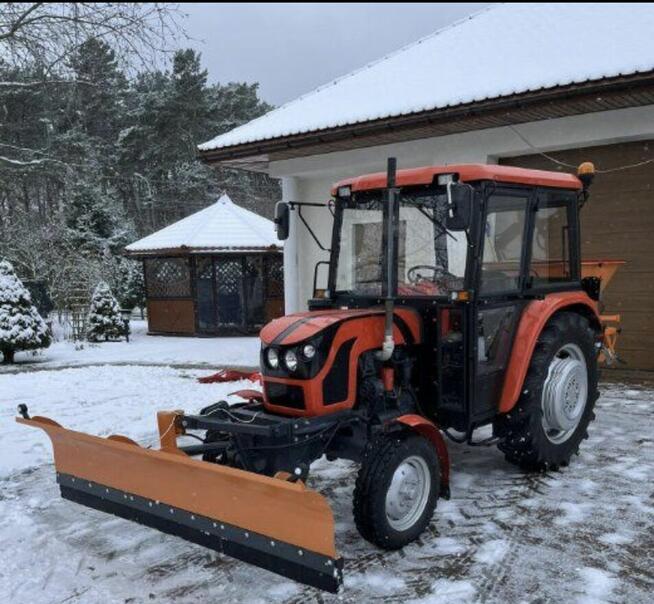!Akcja zima! Wynajem ciągników z pługiem do odśnieżania