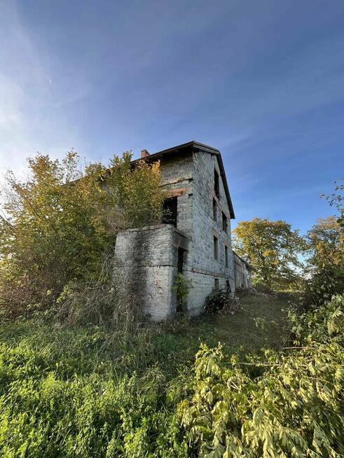 Sprzedam dom, stan surowy otw. na dz. 39ar