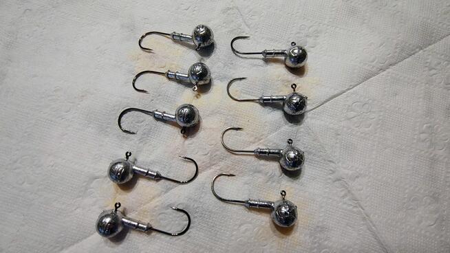 Główki jigowe Kamatsu Extra Sharp hak 3/0 - 18g / 9 szt