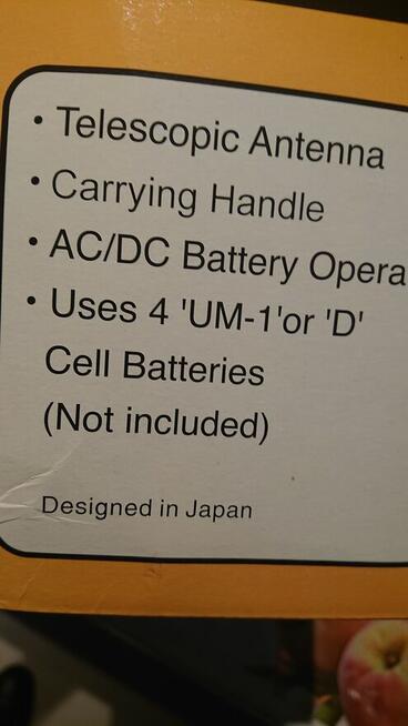 Nowe RADIO FONICS FN-105 FM/LW na Baterie i prąd