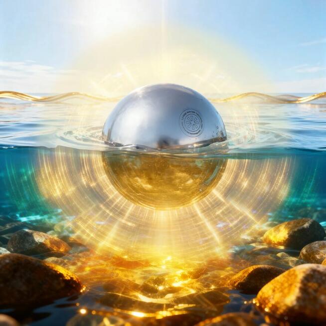 Aktywna Kula stalowa 5 cm – technologia Żywej Wody R.A.I.L.