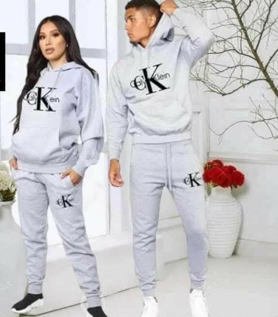 Komplet dla par dresowe spodnie + bluza