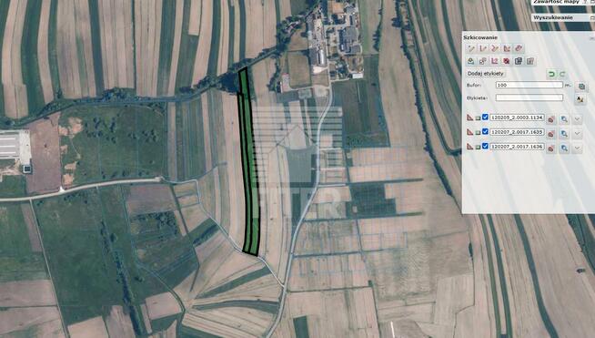 Działka inwestycyjna Szczurowa