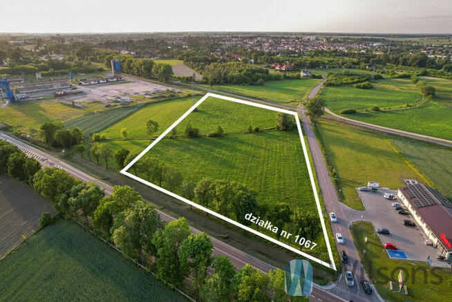 Działka usługowa Płońsk, Kwiatowa