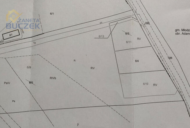 Działka inwestycyjna Bronisławy gm. Sochaczew,