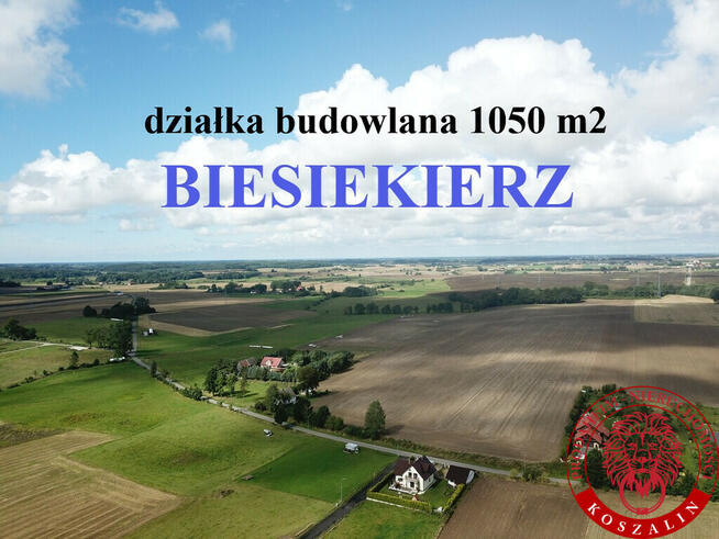 Biesiekierz działka budowl. z mediami przy działce
