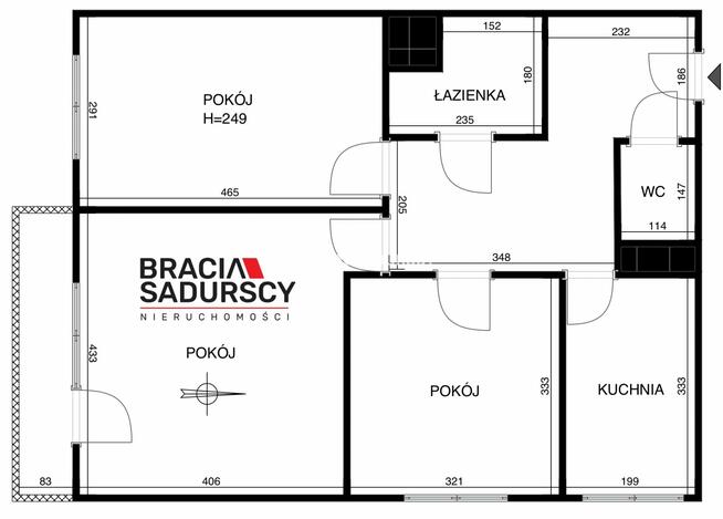 Mieszkanie Kraków Dębniki, Ruczaj, Grota Roweckiego