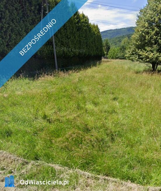 Tresna. Działka budowlana bez pośredników 600m / z widokiem na górę Żar