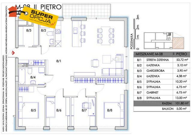 Mieszkanie Kraków Ruczaj,
