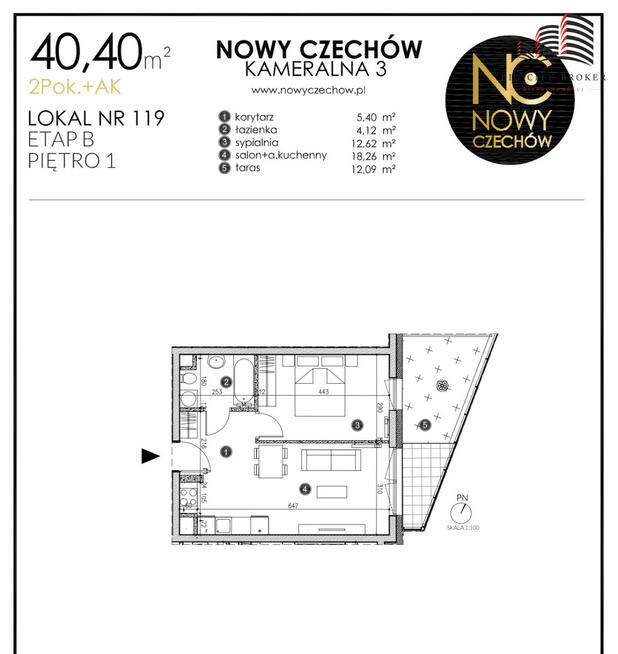 Mieszkanie Lublin Czechów, Kameralna