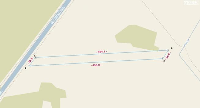 Działka rolna Stary Orzechów gm. Sosnowica