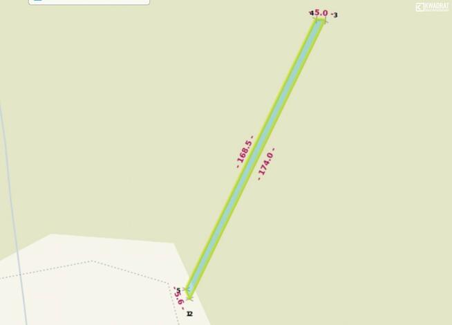 Działka leśna Stary Orzechów gm. Sosnowica