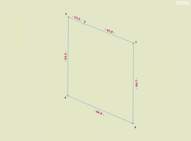 Działka leśna Białka gm. Dębowa Kłoda
