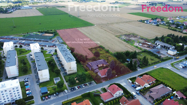 Duża działka pod zabudowę wielorodzinną