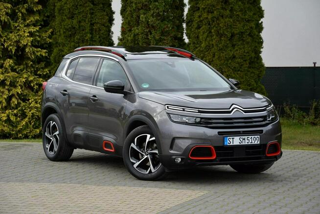 Citroen C5 Aircross FV23% Shine Pack Fulll led Radar ACC Navi Pack Red Kamera360 Skóry