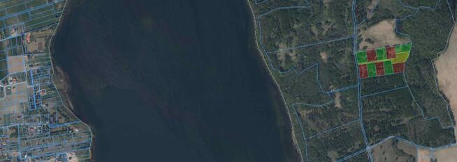 Kompleks działek nad Jeziorem Dąbrowa Wielka