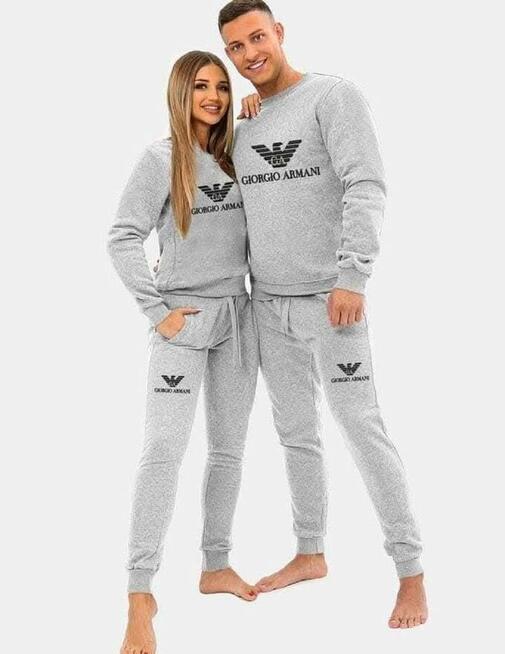 Komplet dla par dresowe spodnie + bluza