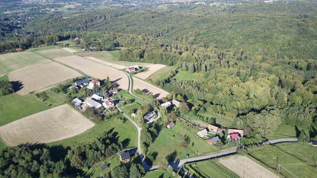 Widokowa działka budowlana – Dąbrówka Szczepanowska