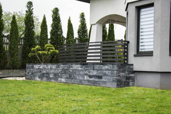 Ogrodzenie Frontowe Bloczek ogrodzeniowy Architektura Ogrodo