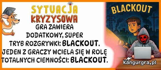 Gra XXL SYTUACJA KRYZYSOWA dla DZIECI do skakania, nauki i z