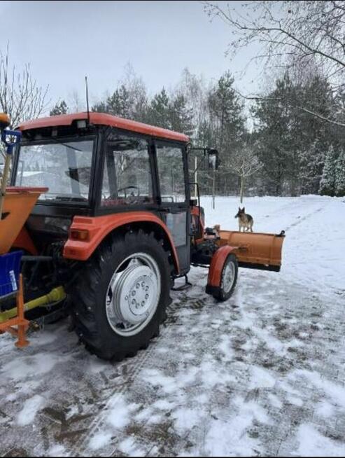 !Akcja zima! Wynajem ciągników z pługiem do odśnieżania