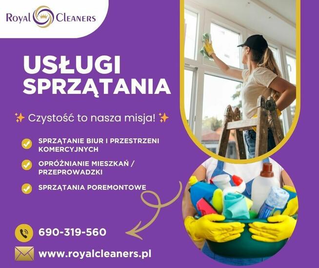 SPRZĄTANIE BIUR, MIESZKAŃ, SPRZĄTANIE POREMONTOWE