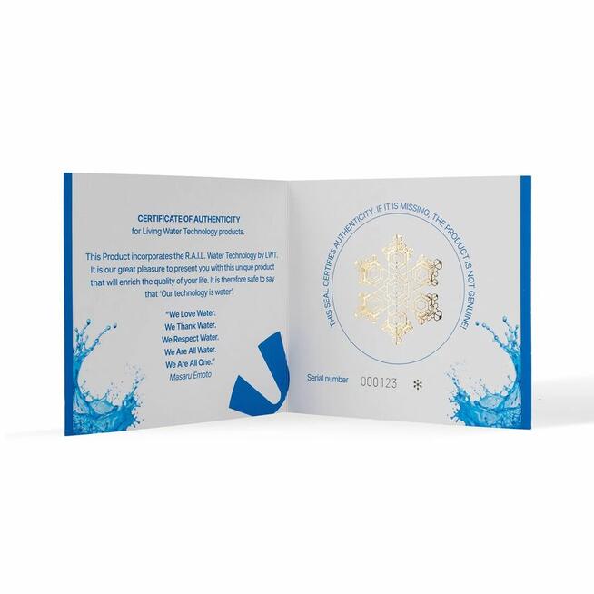 Przepływowy system uzdatniania wody z technologią Żywej Wody