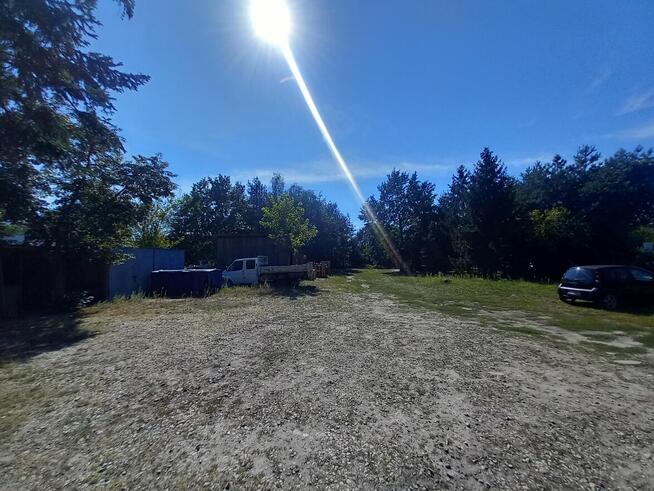 Duża działka inwestycyjna pow.6500m szer.44m od CPK 8km