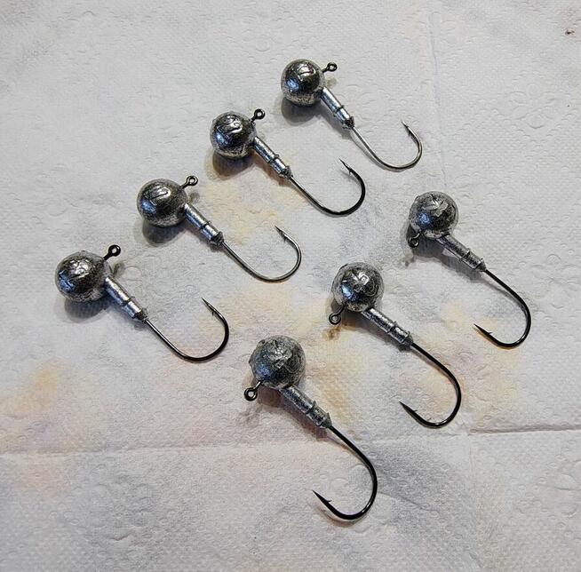 Główki jigowe Kamatsu Extra Sharp hak 4/0 - 22g / 7 szt