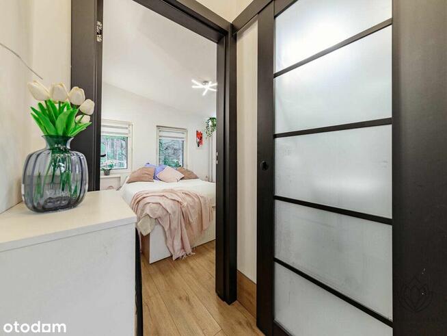 Działka zabudowana -Twój pasywny domek w sercu lasu