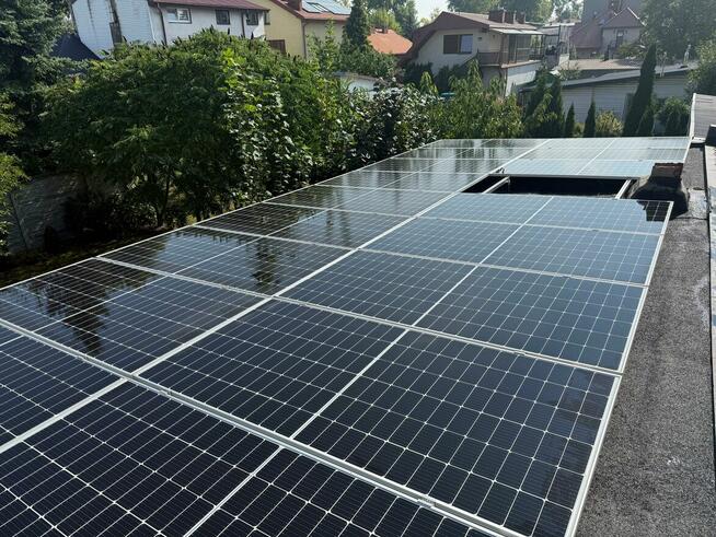 Mycie paneli fotowoltaicznych, elewacji szklanych