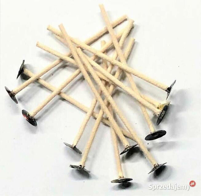 Knoty do zniczy, wkładów do zniczy, świec.