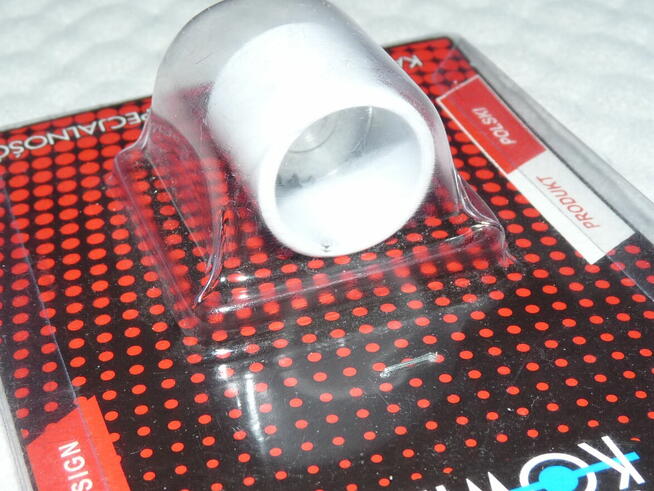 Zaślepka aluminiowa biała do karnisza 20mm Kowalski